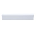 Ver imagem 1 de Kit com 5 Barras Rodameio de Poliestireno 3,7CMX15MM Liso 12m Branco Riplain