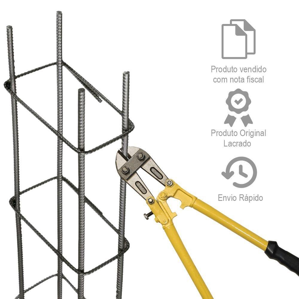 Tesoura Alicate Corta Vergalhão Ferro Aço Cadeado 600mm 24 - 2