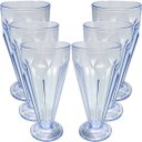 Ver imagem 1 de Conj 6 Taça Sorvete Milk Shake Sobremesa Acrílico 400ml Trans