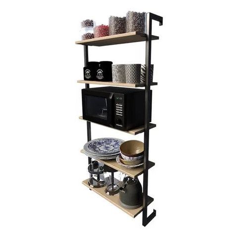 Fruteira Balcão Armário Multiuso Prateleira P/ Micro ou Forno Technox Marron