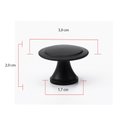 Ver imagem 2 de Puxador Redondo Flor em Metal para Móveis Kit 6 Unidade Puxador de Guarda Roupa Puxadores de Gaveta