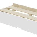 Ver imagem 4 de Cama Auxiliar Solteiro 188,6x93x23,5 cm Luna Branco
