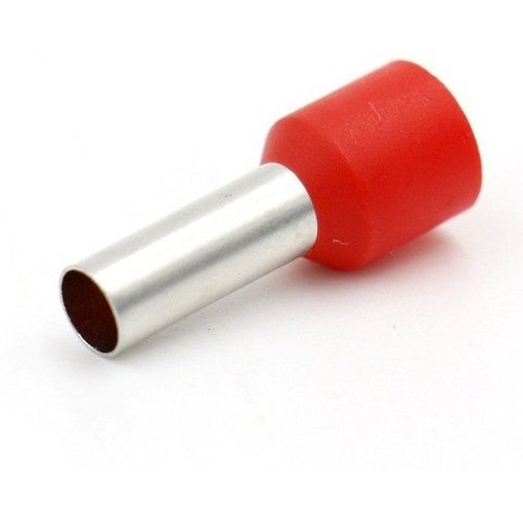 500un Terminal Tubular Ilhós Conector 10mm Pré Isolado