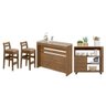 Conjunto Completo para Área Gourmet Cedro Gold Celta Moveis - 1