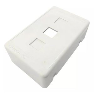 Porta Equip 3 Rj45 Keystone S/ Colar Branco Dt-6224200