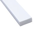 Ver imagem 1 de Kit com 5 Barras Rodameio de Poliestireno 3,0CMX12MM Liso 12m Branco Riplain