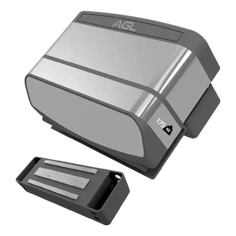 Fechadura Eletroímã AL175 Agl Inox - Magnético Porta Portão Vidro