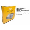 Ver imagem 4 de Fechadura Eletroímã AL175 Agl Inox - Magnético Porta Portão Vidro