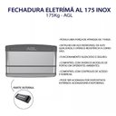 Ver imagem 2 de Fechadura Eletroímã AL175 Agl Inox - Magnético Porta Portão Vidro