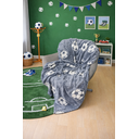 Ver imagem 2 de Cobertor Manta Magica Brilha no Escuro Solteiro Infantil 2,00x1,80 Bola Futebol