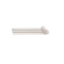 Ver imagem 2 de Kit com 5 Barras Rodateto de Poliestireno 5CMX40MM Liso 10m Branco Riplain