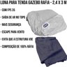 Lona Toldo Cobertura P/ Tenda Gazebo Rafia Mor 2,4x3m Origin - 3