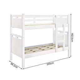 Beliche Solteiro Jasper com Cama Removível - Branca - 4