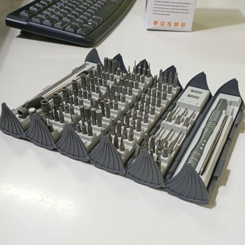 Estojo Profissional Precisao 128 Pecas Chave Fenda Conserto Reparo Celular Notebook Eletrodomestico 