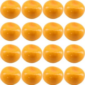 Kit Mini Frutas Artificiais Laranjas 192 Unidades Isopor