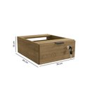 Ver imagem 4 de Gaveteiro Industrial com 1 Gaveta Freijó