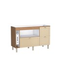 Ver imagem 2 de Gabinete de Cozinha para Pia 150 Grou Bege/Jequitiba