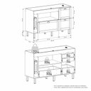Ver mais imagens de Gabinete de Cozinha para Pia 150 Grou Bege/Jequitiba