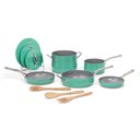 Ver imagem 1 de Cuisinart Conjunto de Panelas 12 Peças Purelyceramic Antiad. Verde