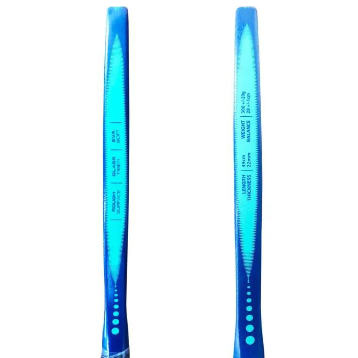 Raquete de Beach Tennis Vollo Fibra Vidro Superfície Áspera:azul - 4