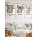 Ver imagem 1 de Kit 3 Quadros Decorativos Infantil Astronauta Espaço No3