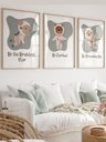 Ver imagem 1 de Kit 3 Quadros Decorativos Infantil Astronauta Espaço No3