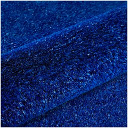 Grama Sintetica Softgrass Colors - Azul 12mm - 2x3m - 6m2 - Decortech - 1