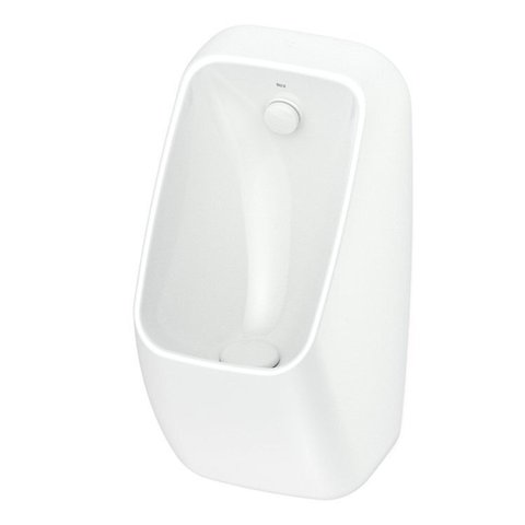Kit com 2 Mictório Rimless com Entrada Traseira Proton Square Roca Branco Celite