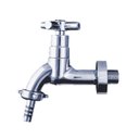 Ver imagem 1 de Kit 2 Torneiras Tanque Abs Cromada Registro Cruzeta