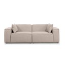 Ver imagem 4 de Sofá 2 Lugares 220cm Baobá CabeCasa MadeiraOriginals Bege Linho Avelã