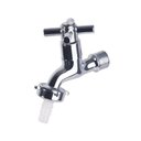 Ver imagem 1 de Kit 2 Torneiras Tanque em Metal Cromado