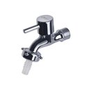 Ver imagem 1 de Kit 2 Torneiras Tanque em Metal Cromado Alavanca Civitt