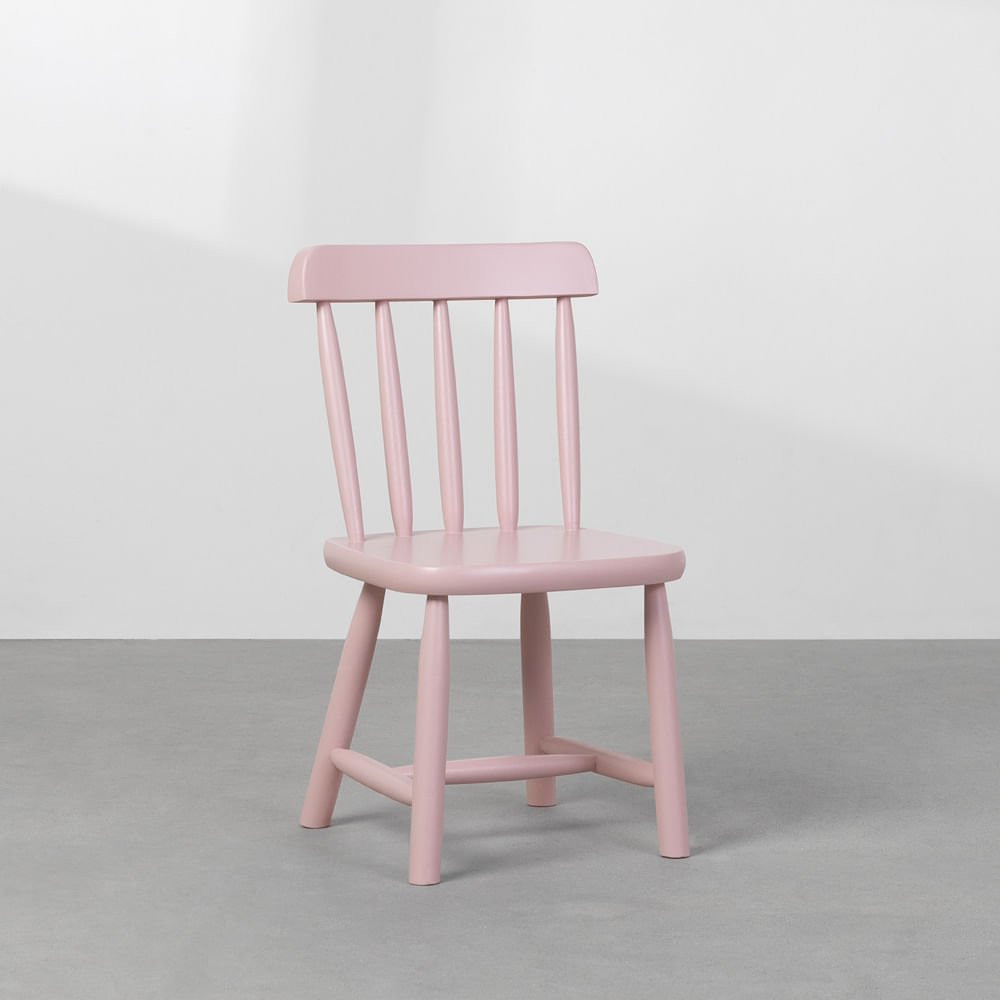 Cadeira Mia Infantil – Rosa Claro