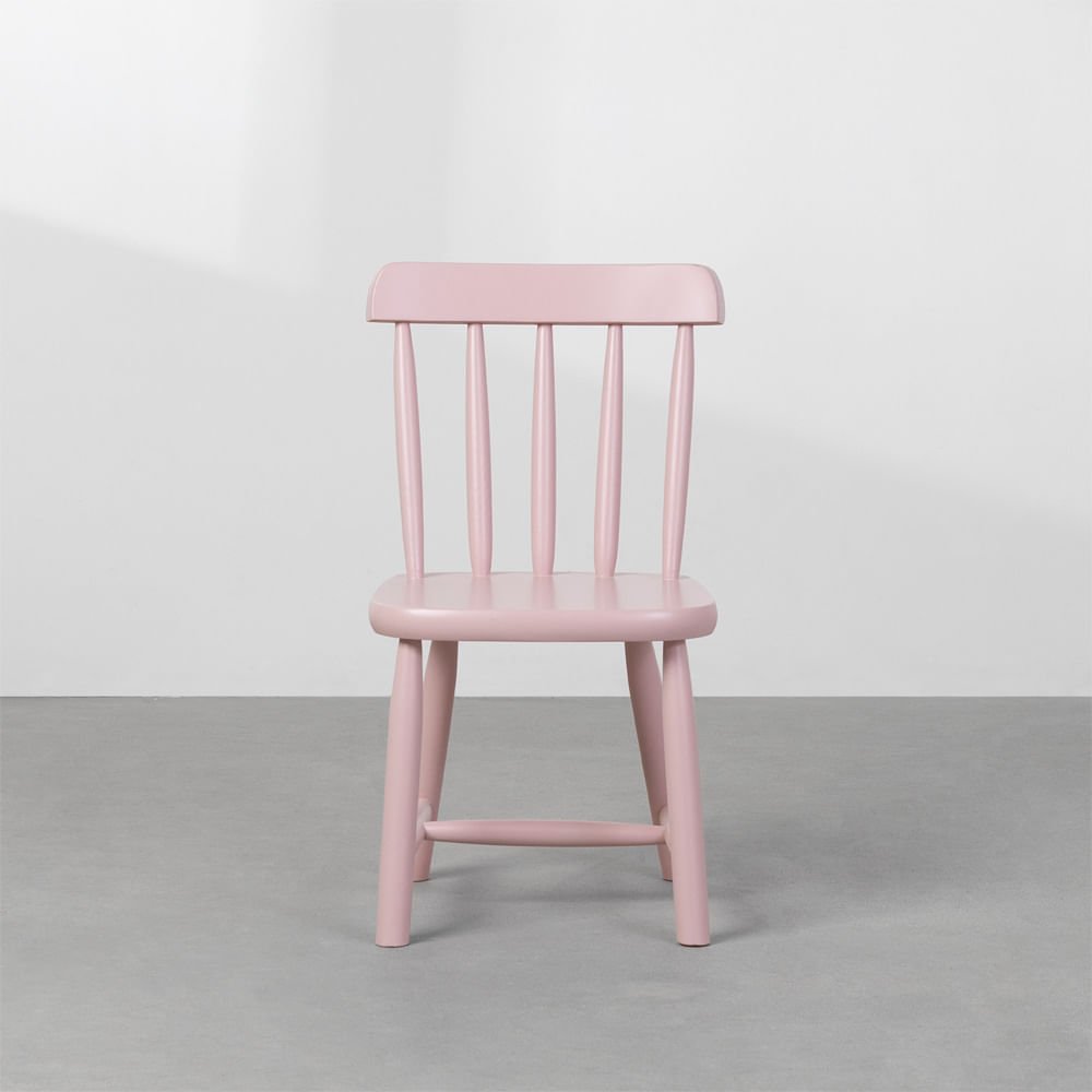 Cadeira Mia Infantil – Rosa Claro - 2