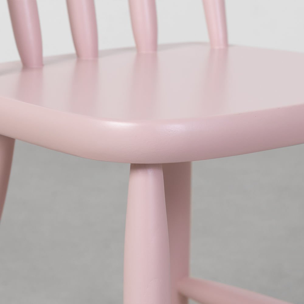 Cadeira Mia Infantil – Rosa Claro - 9
