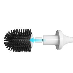 Escova Sanitaria Eletrica Banheiro Usb Bateria Recarregavel Lavabo Vaso Sanitario Limpeza Faxina Hig - 9
