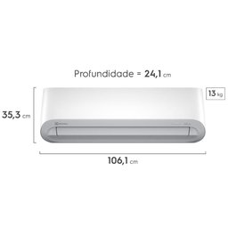 Ar-condicionado Electrolux Color Adapt Inverter 24.000 Btus Frio - Ji24f/je24f - 3