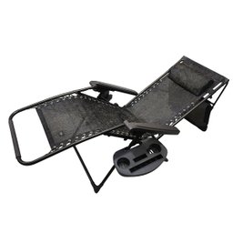 Cadeira Espreguicadeira Reclinavel Dobravel Praia Piscina Sol Verao Jardim Gravidade Zero Lazer Ar L - 6