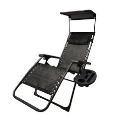 Cadeira Espreguicadeira Reclinavel Dobravel Praia Piscina Sol Verao Jardim Gravidade Zero Lazer Ar L - 18