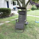 Ver imagem 5 de Cadeira Espreguicadeira Reclinavel Dobravel Praia Piscina Sol Verao Jardim Gravidade Zero Lazer Ar L