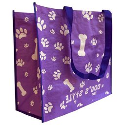 Bolsa Ecologica Ecobag Kit 10 Uni Sacola de Ombro Reutilizavel Dobravel Compras Mercado - 1