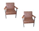 Ver imagem 5 de Conjunto 2 Poltronas Decorativas Fontana Courino Marrom