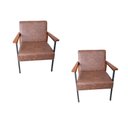 Ver imagem 5 de Conjunto 2 Poltronas Decorativas Fontana Courino Marrom