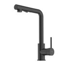 Ver imagem 7 de Kit com 2 Monocomando de Mesa para Cozinha com Bica Extraível "L" Gourmet Celite Preto/Matte