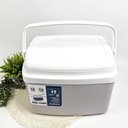 Ver imagem 6 de Caixa Térmica Cooler 12l Tropical Soprano Cinza Claro Bebidas Alimentos Praia Camping