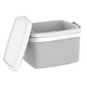 Ver imagem 3 de Caixa Térmica Cooler 12l Tropical Soprano Cinza Claro Bebidas Alimentos Praia Camping