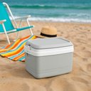 Ver imagem 4 de Caixa Térmica Cooler 12l Tropical Soprano Cinza Claro Bebidas Alimentos Praia Camping