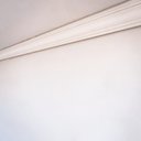 Ver imagem 2 de Kit com 5 Barras Rodateto de Poliestireno 4,5CMX50MM Liso 10m Branco Riplain