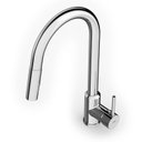 Ver imagem 1 de Kit com 2 Monocomando para Cozinha de Mesa Bica Extraível U" com 2 Funções Prática Celite Prata/Cromado
