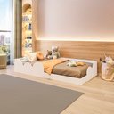Ver imagem 1 de Cama Infantil Montessoriana Solteiro Cloud